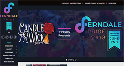Desktop Screenshot of ferndalepride.com